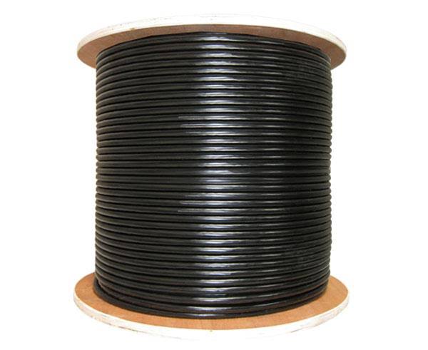 Cat6a Shielded Bulk Ethernet Cable, 23 AWG, 1000ft K9781
