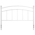 Queen Size White Open Vertical Headboard Y935