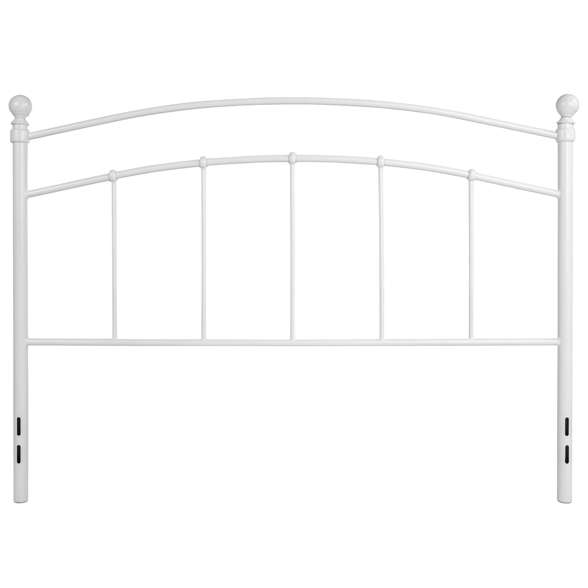 Queen Size White Open Vertical Headboard Y935