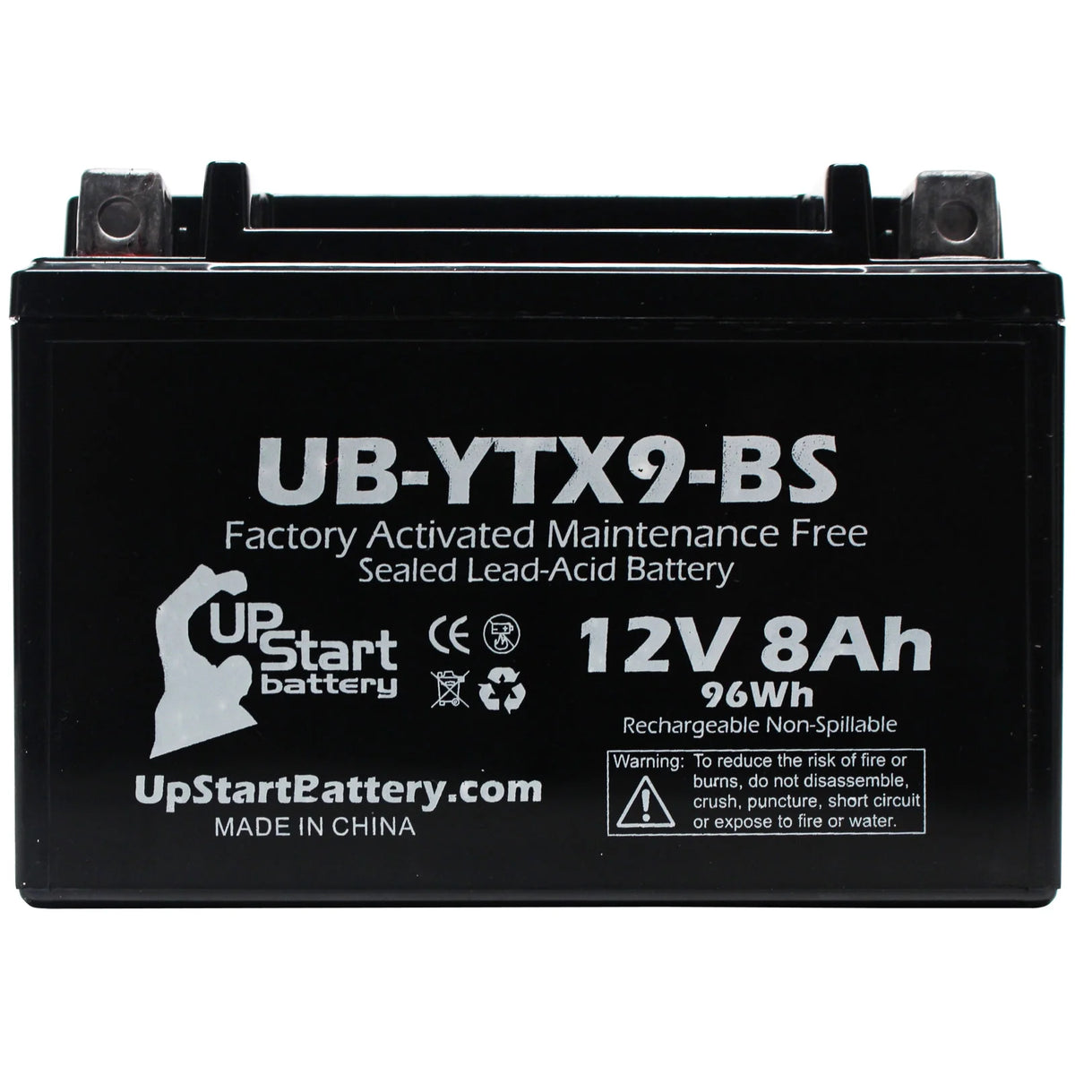 Motorcycle Battery 12V 8Ah Maintenance Free C7583