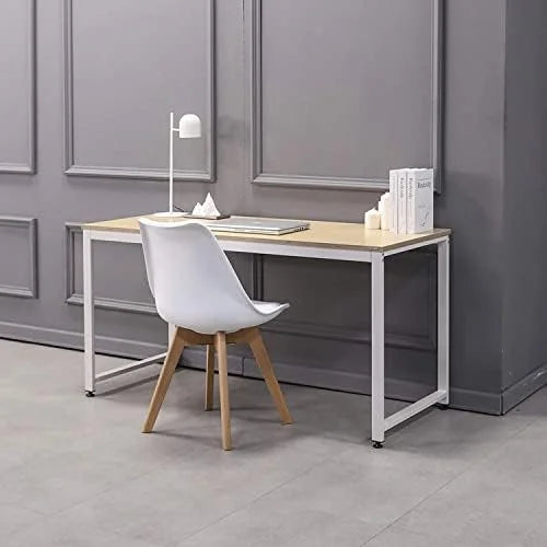 55.1" Computer Writing Desk with Sturdy Metal Frame U708220