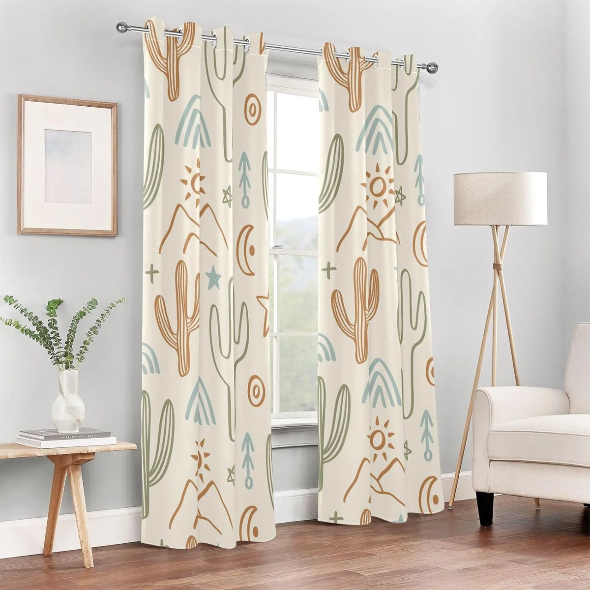 Black 84" Grommet Blackout Curtain X3964