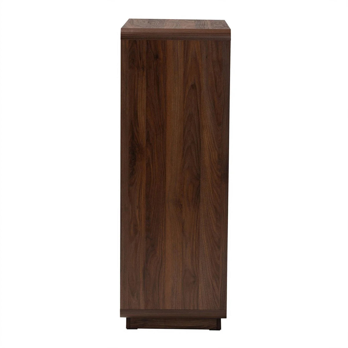Brown 5-Drawer Wood Chest K546
