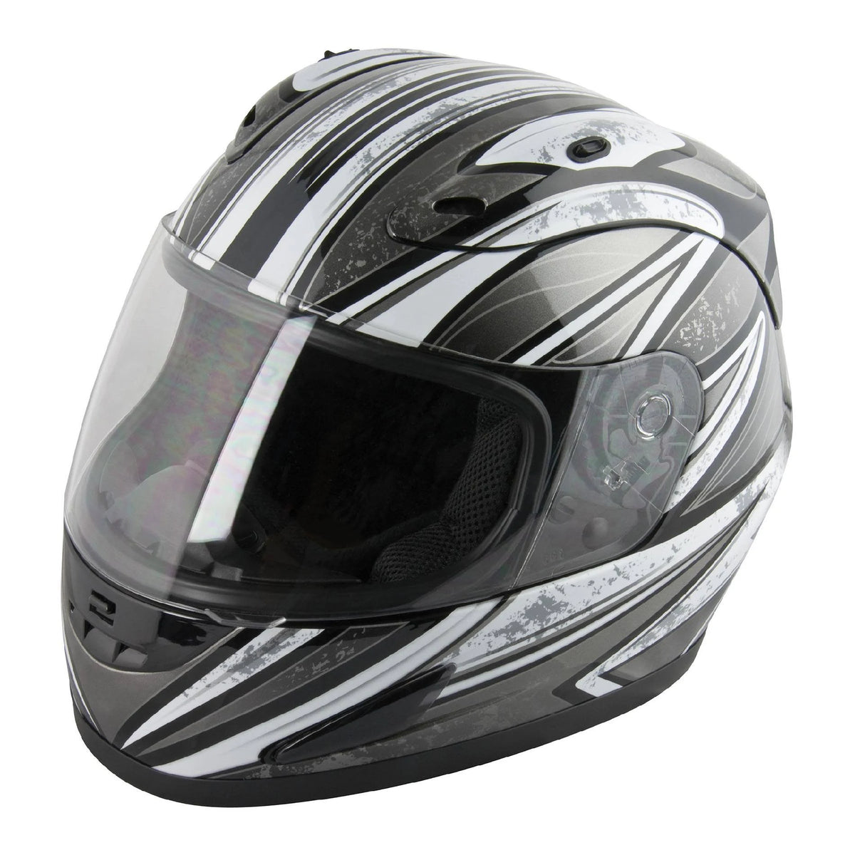 Silver Full-Face Helmet V4862