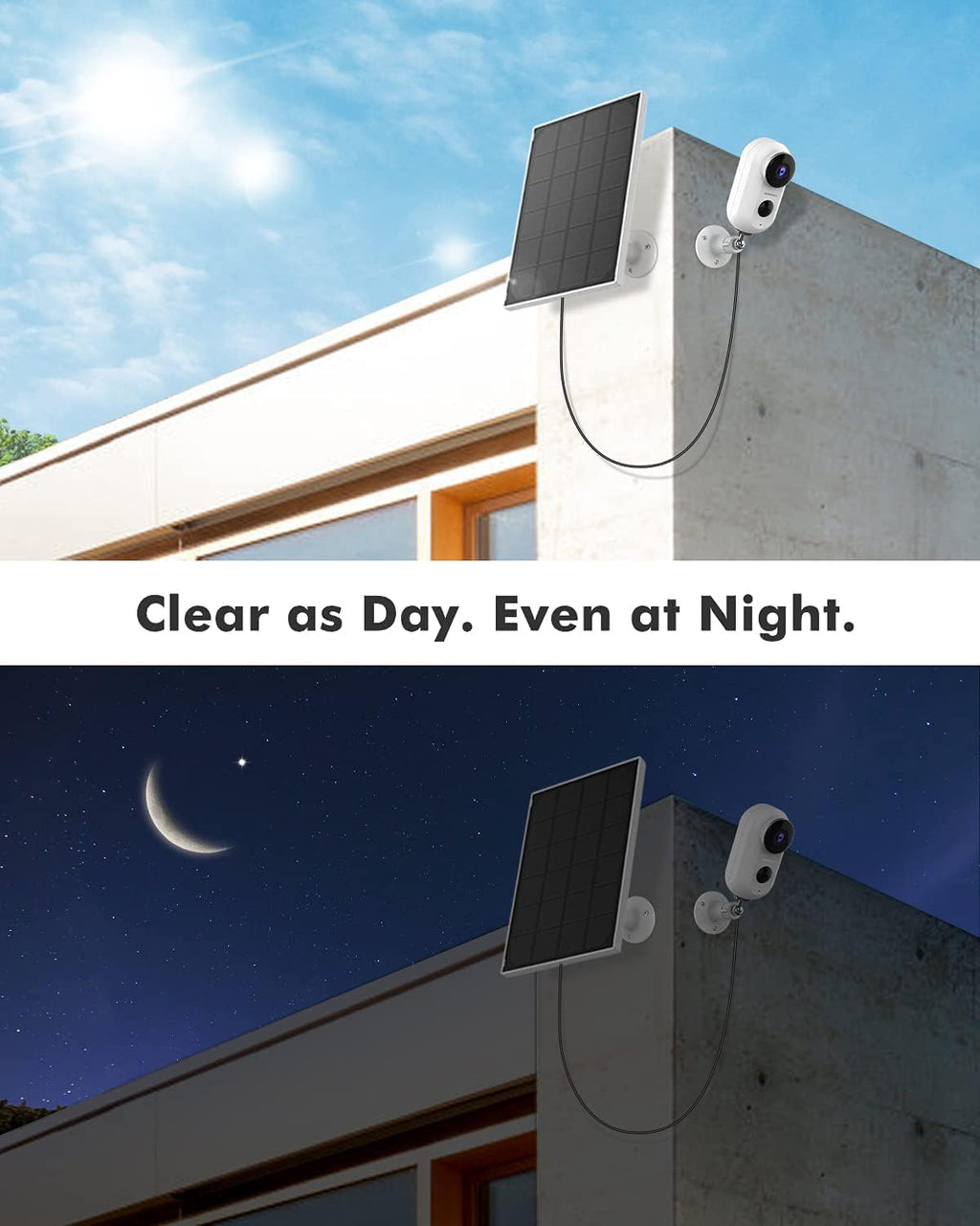 Wireless Security Camera with Solar Panel X93390
