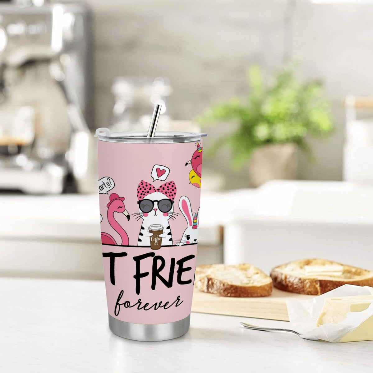 304 Stainless Steel Insulated Travel Mug with Lid G2538