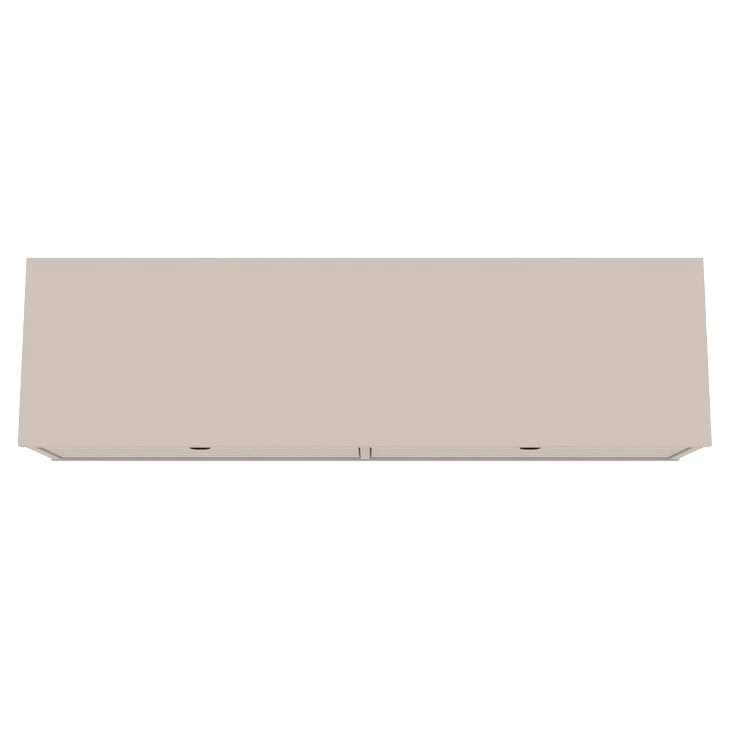 White Floating Entertainment Center M8567