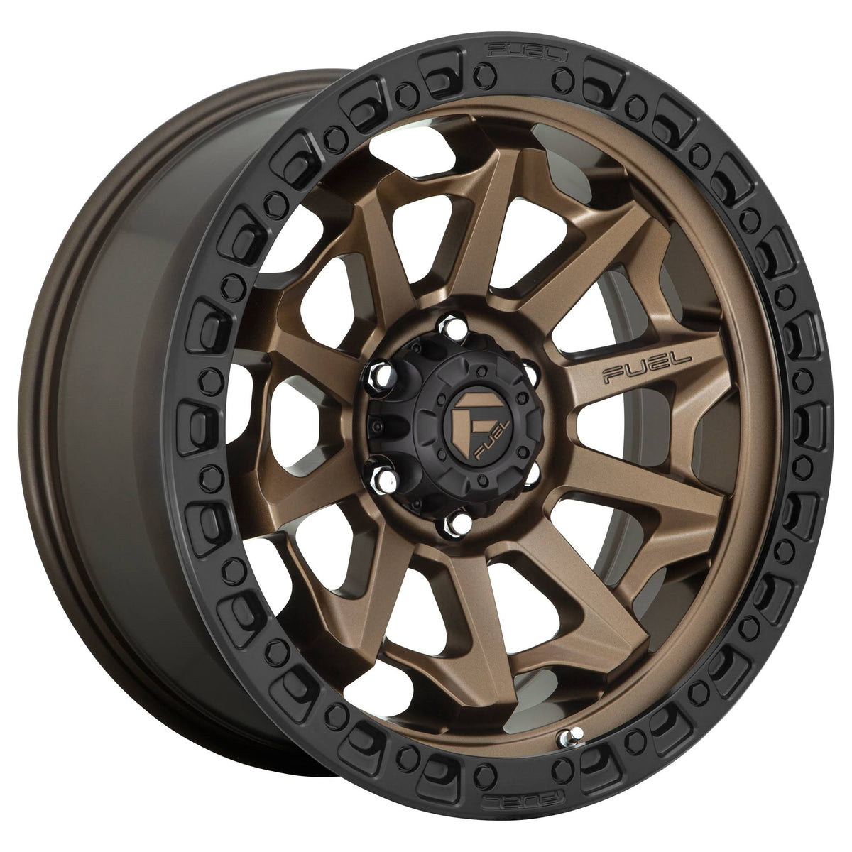 Matte Bronze 20x9 Wheel with Black Ring A711