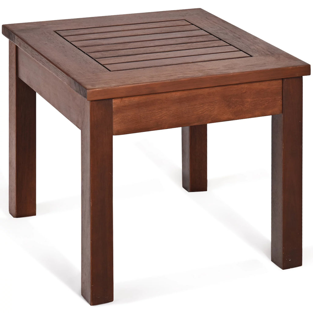 3PCS Patio Rattan Furniture Set Coffee Table G5605