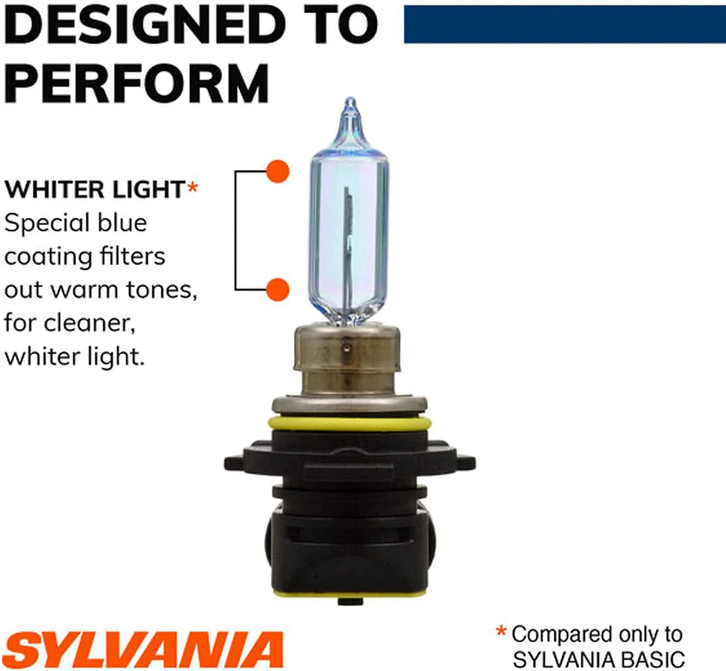 9012 SilverStar Halogen Headlight Bulb High Beam Low Beam Fog Replacement Bulb (Contains 2 Bulbs) R518