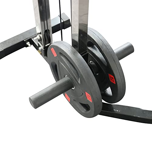 Adjustable Power Cage with J-Hooks and Safety Straps A43607