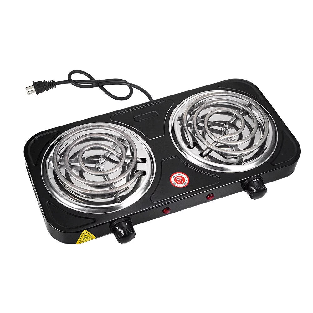 Double-burner Electric Hot Plate 220v 2000W J806