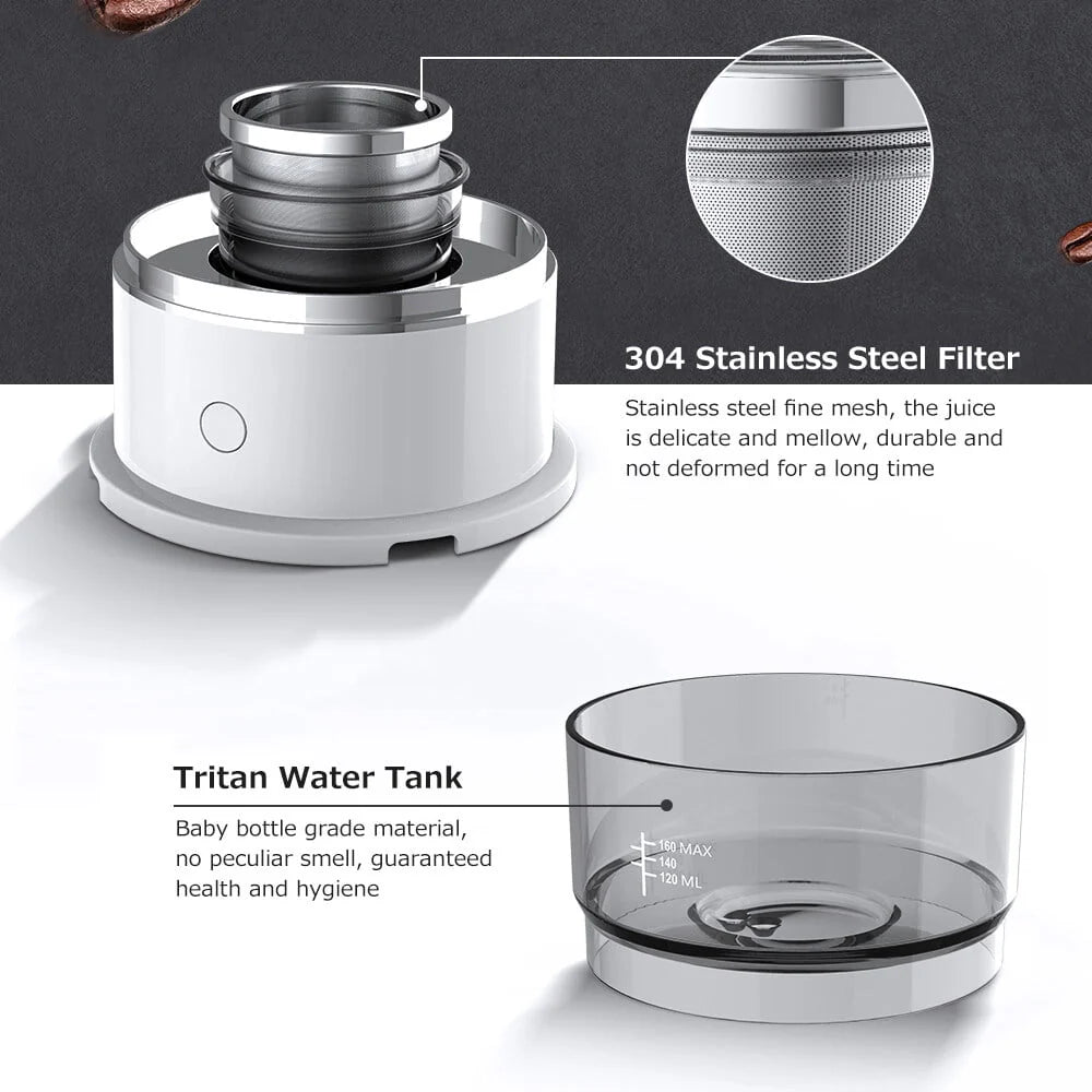 Portable Mini Electric Espresso Coffee Maker U620