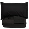Black 5 Piece Bed in a Bag Comforter Set King Z59747
