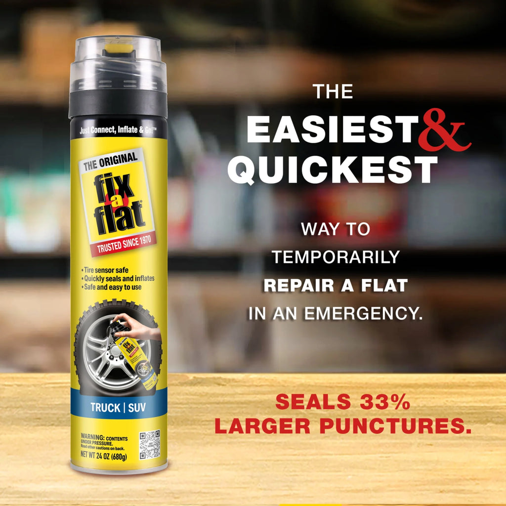 Aerosol Emergency Flat Tire Repair and Inflator 24 oz O19999