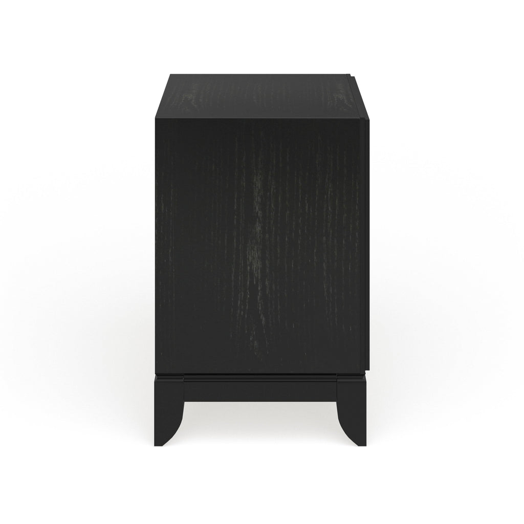Silver-Tinted Nightstand O3360