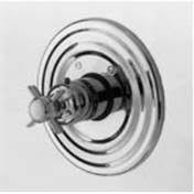 Polished Nickel Thermostatic Trim Plate with Handle T238