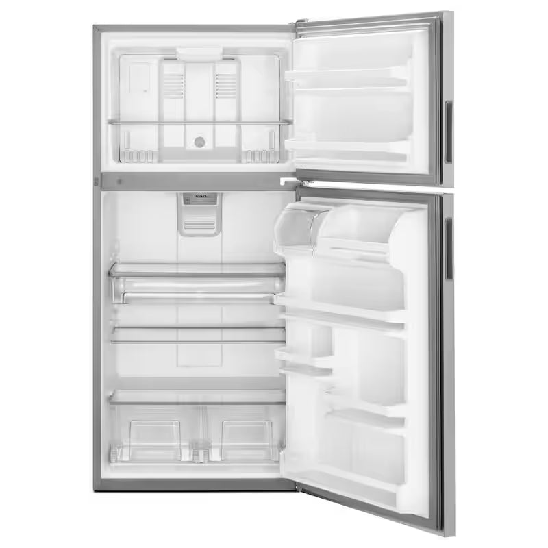 21 cu. ft. Top Freezer Refrigerator in Stainless Steel P73278