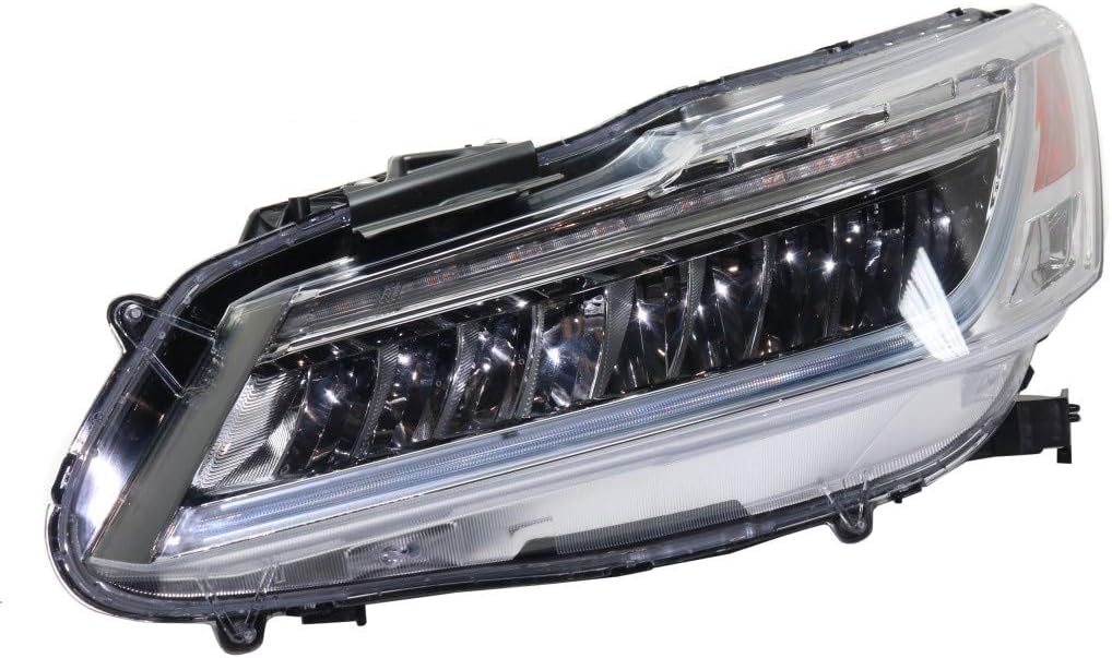 Headlight Assembly for Honda Accord 2017 Passenger Side LED Y5894