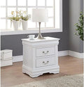 Cherry 2 Drawer Nightstand H957