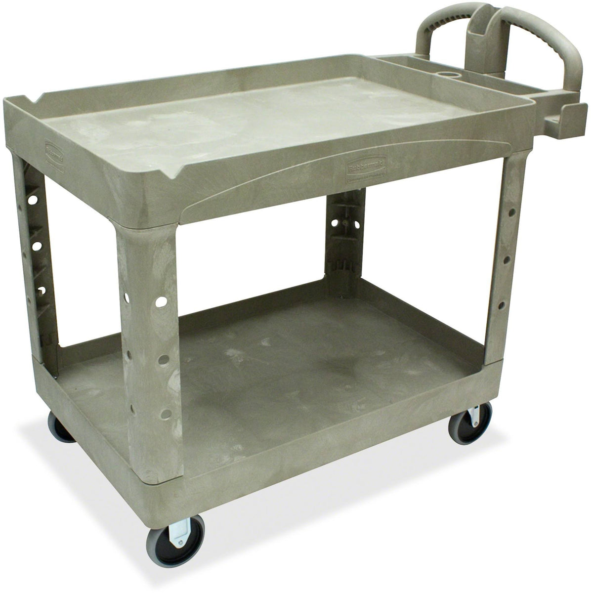 Heavy-Duty 2-Shelf Utility Cart P3837
