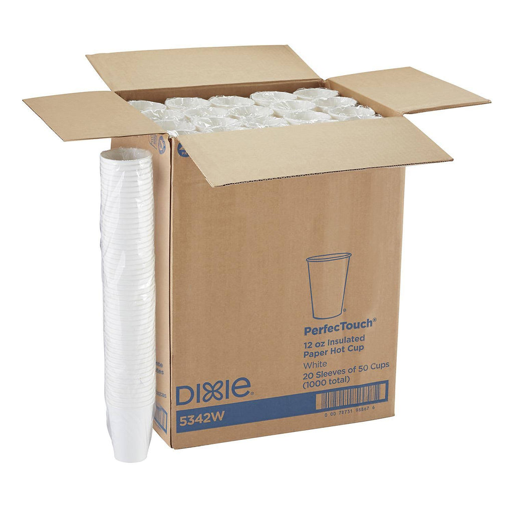 White 12 oz. Hot/Cold Cups J2181