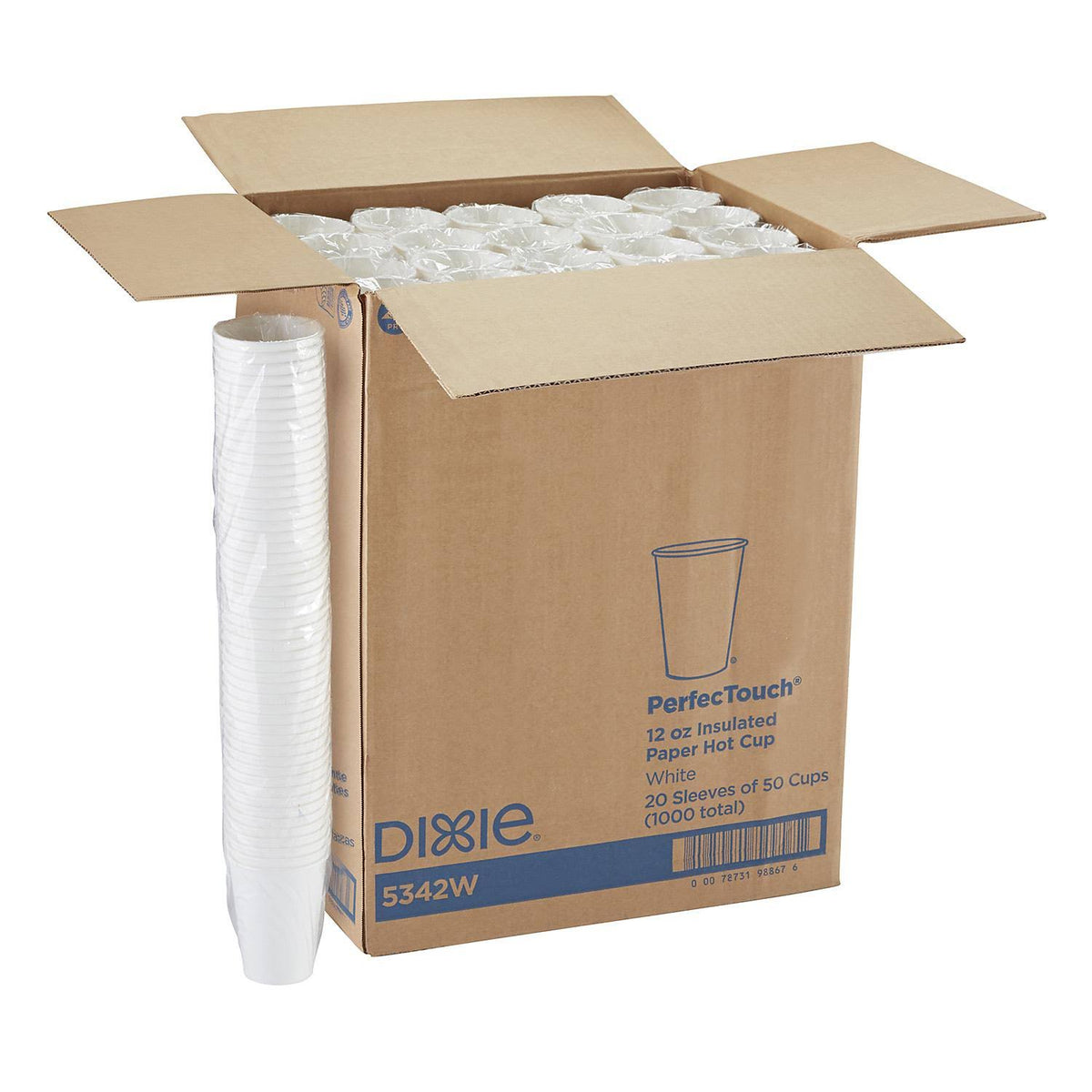 White 12 oz. Hot/Cold Cups J2181