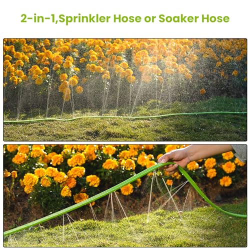 50FT Leakproof Soaker Hose with Stakes S95632