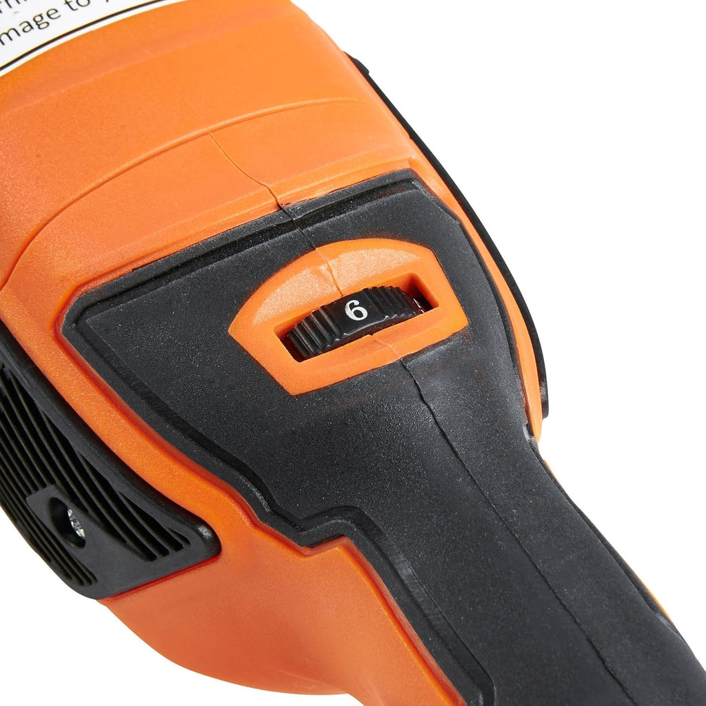 7-Inch Rotary Polisher with 7 Pads, 10-Amp, 600-3000 RPM Q94667