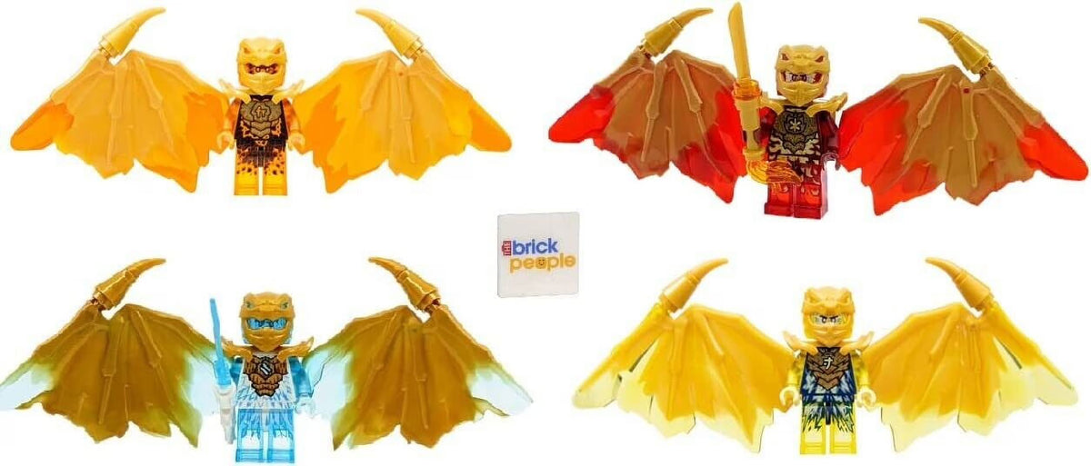 Golden Dragon Set with Minifigures Weapons F73238