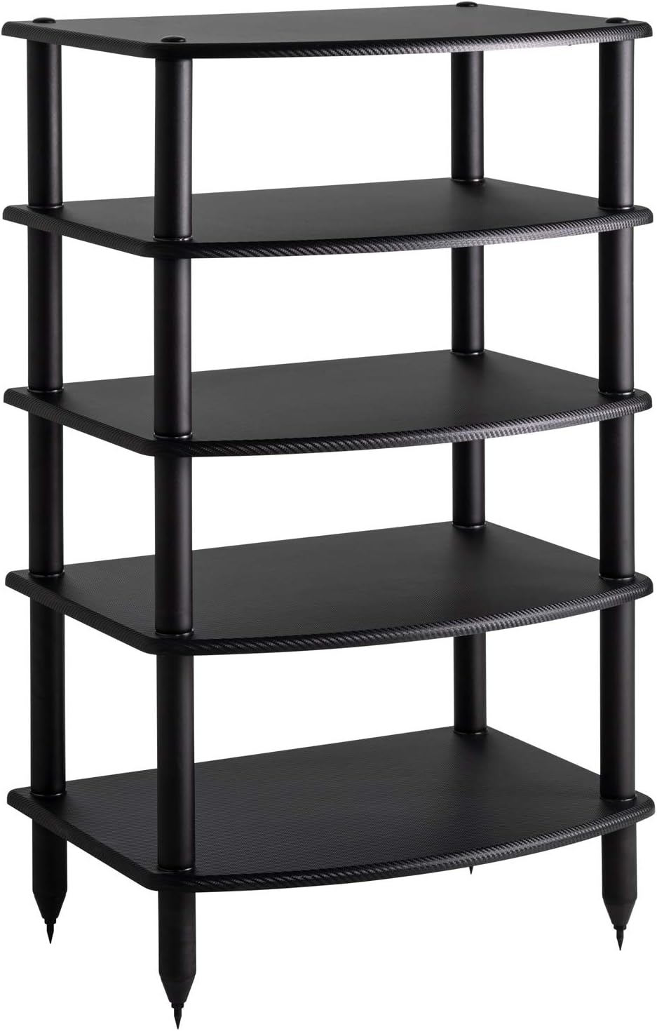 5 Shelf Carbon Audio Rack D699