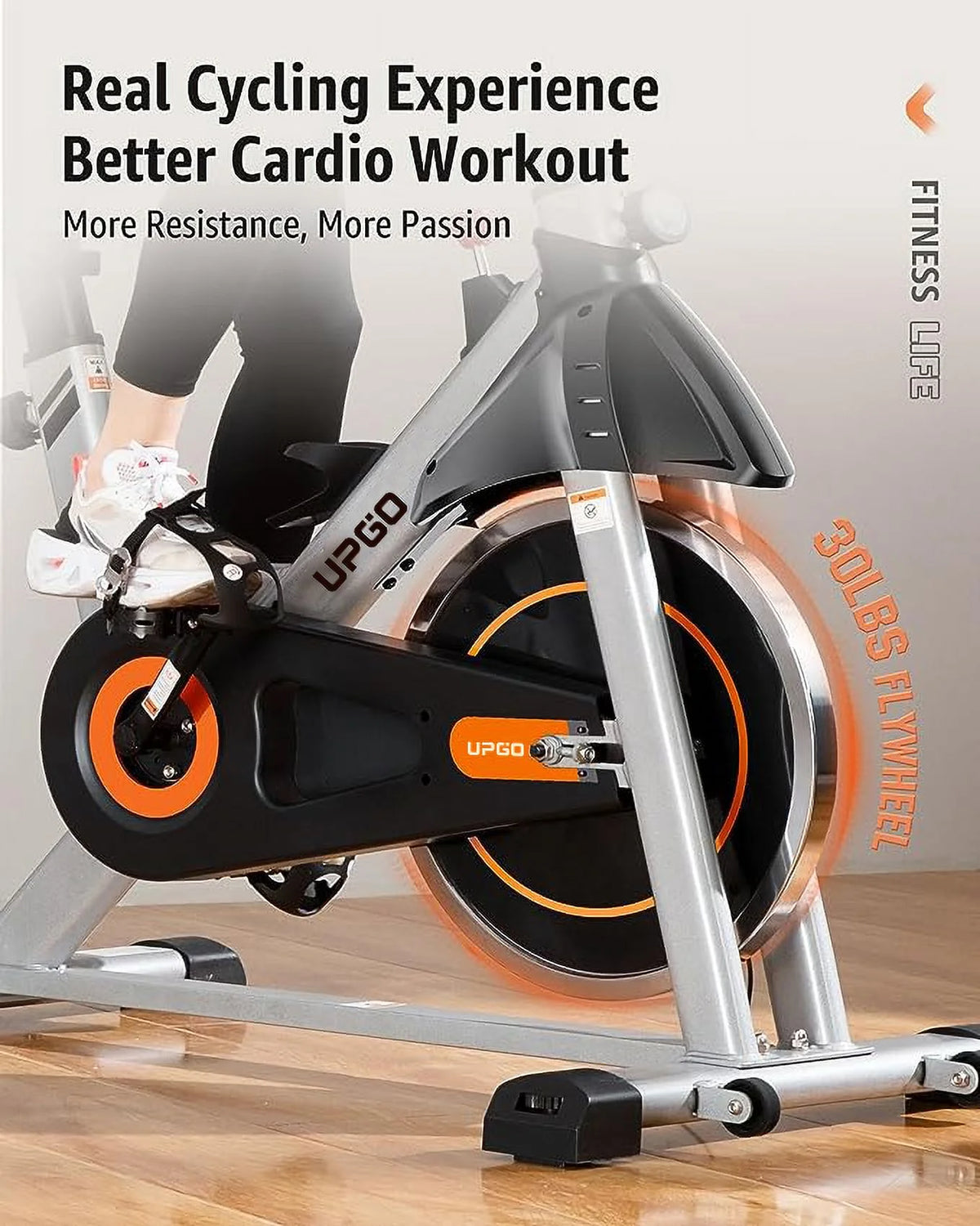 Indoor Cycling Bike with Ipad Mount A224