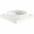 Gloss White Finish Aluminum Fluted Round Columns E723