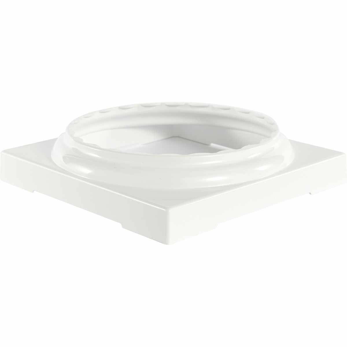 Gloss White Finish Aluminum Fluted Round Columns E723