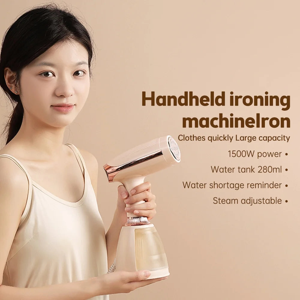 1500W Handheld Garment Steamer with Removable Water Tank J570900