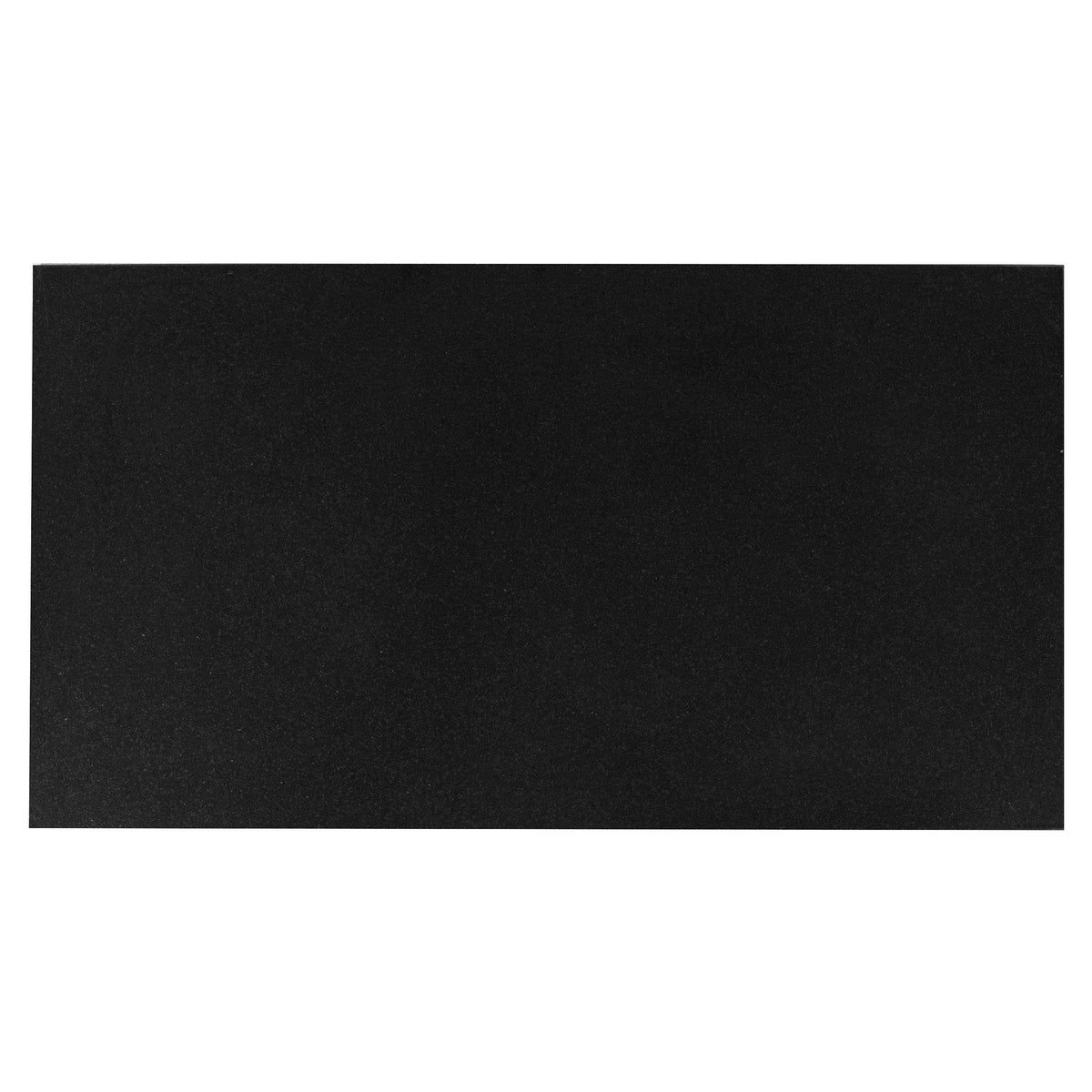 Absolute Black Honed Granite Tile, 12 x 24, 3/8 inch Thick J2867