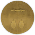 Fat Brass Cabinet Face Plate Backplate Hardware Set Pack of 2 W13999