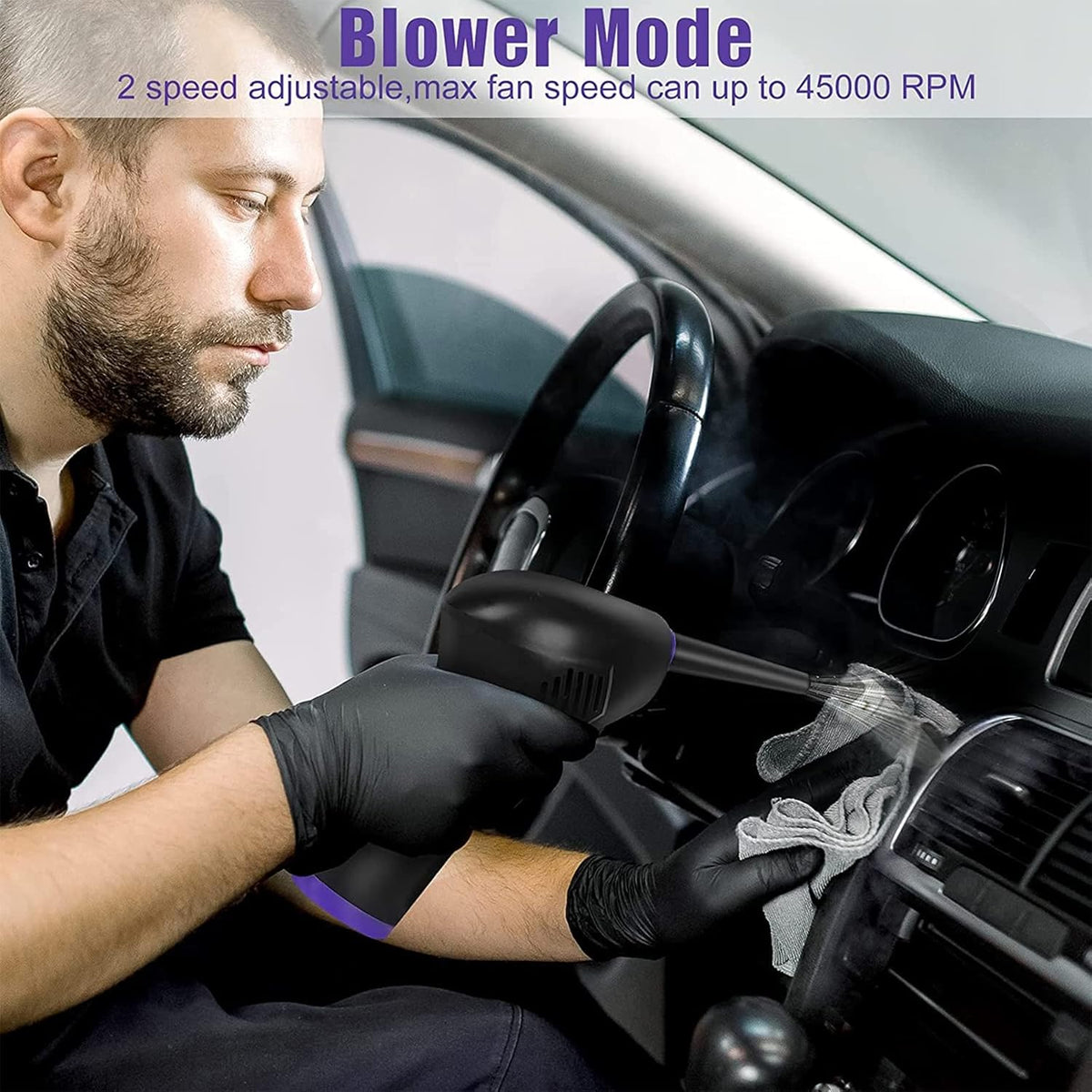 15000mAh Electric Air Blower with LED Light M590