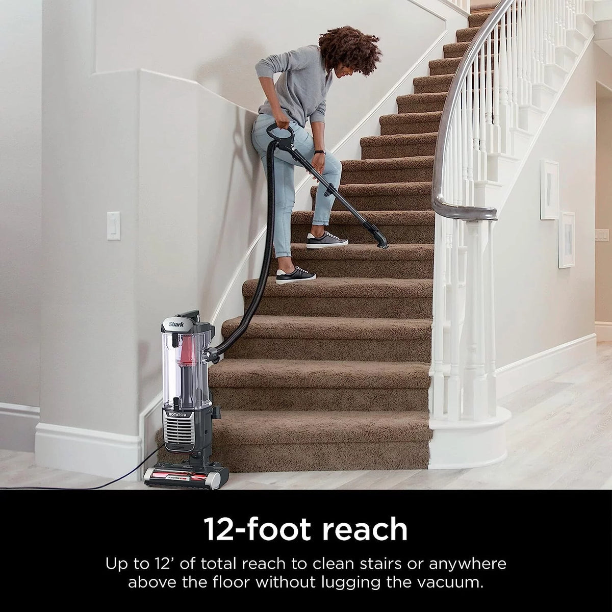 Charcoal Upright Vacuum with 2.9 L Dust Cup M5776