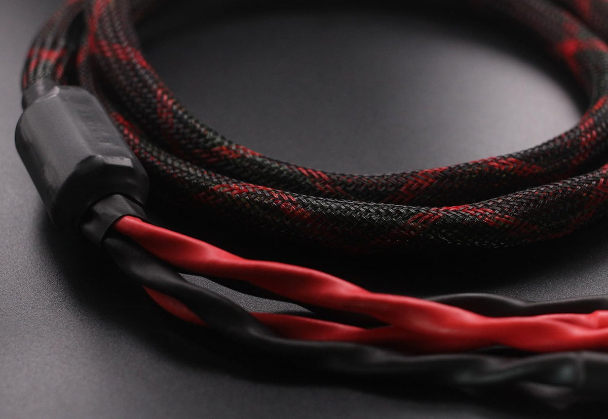 1.5M Bi-Wire Speaker Cable with Banana Plugs, Pack of 2 N595