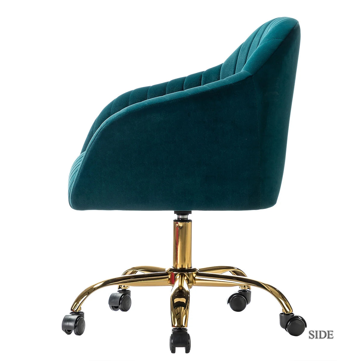 Green Velvet Adjustable Swivel Task Chair B154