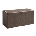 Brown 99 Gallon Deck Box with Lid P85778