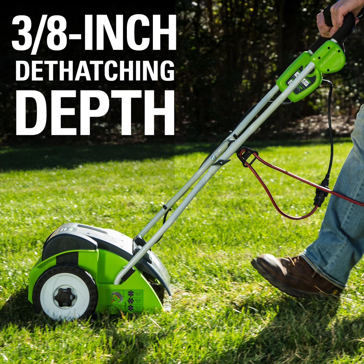 14 Amp Corded Electric Dethatcher I7657