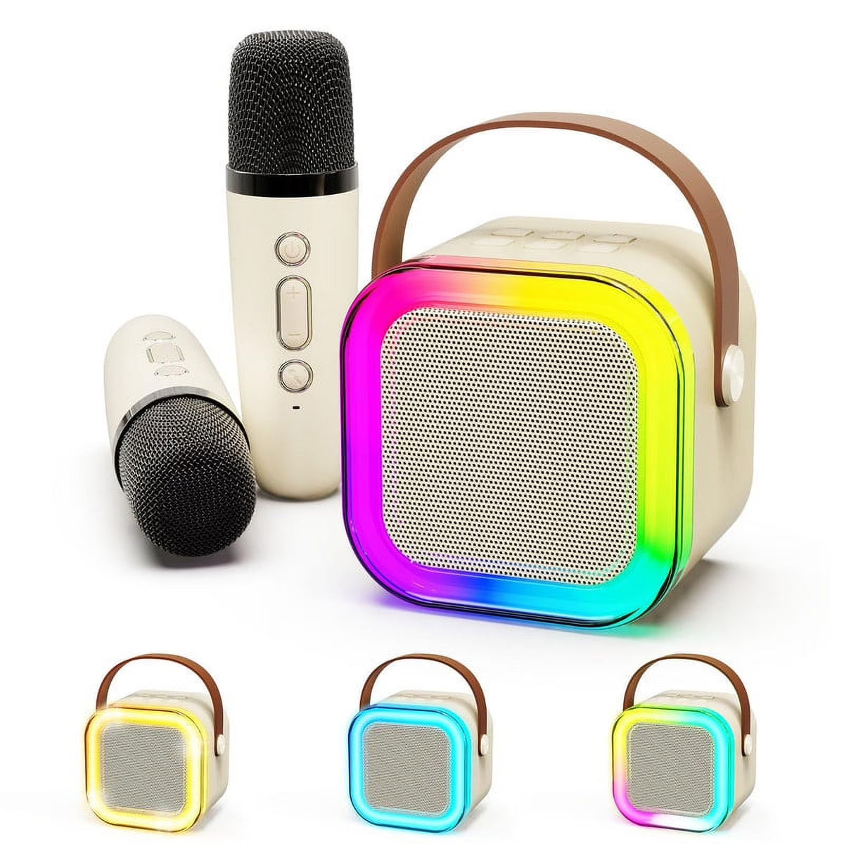 Kids Karaoke Machine with 2 Wireless Microphones O97983