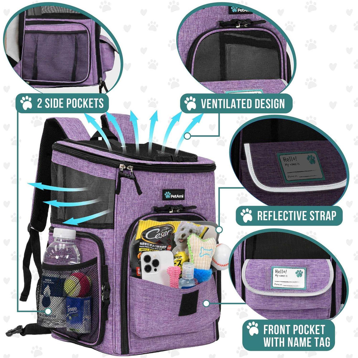 Airline Approved Pet Carrier Backpack I537