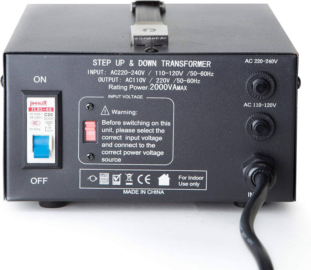 Voltage Converter Transformer 5000-Watt 110V/220V U254535