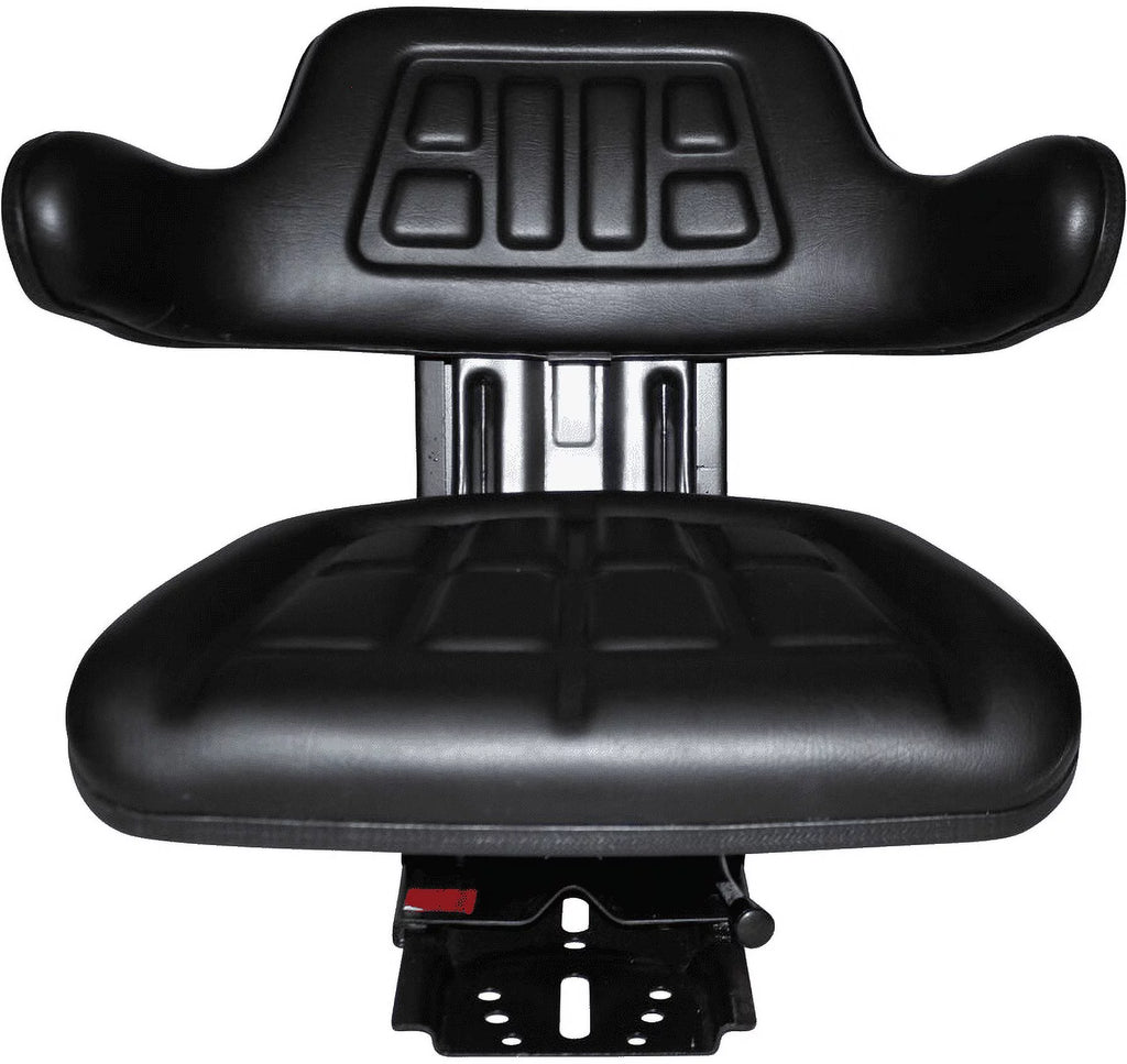 Black Tractor Suspension Seat M986