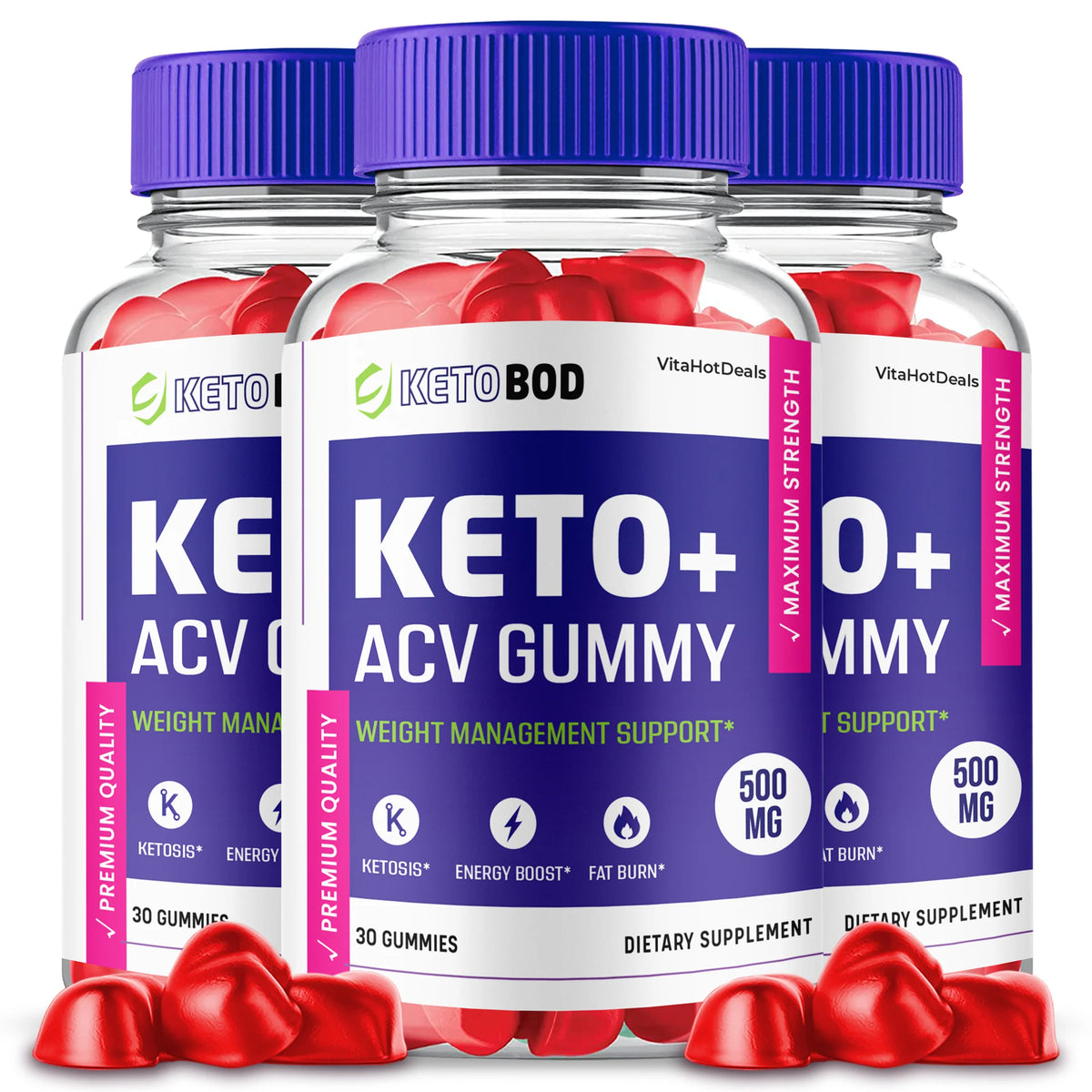 Keto ACV Gummies 3 Pack M627
