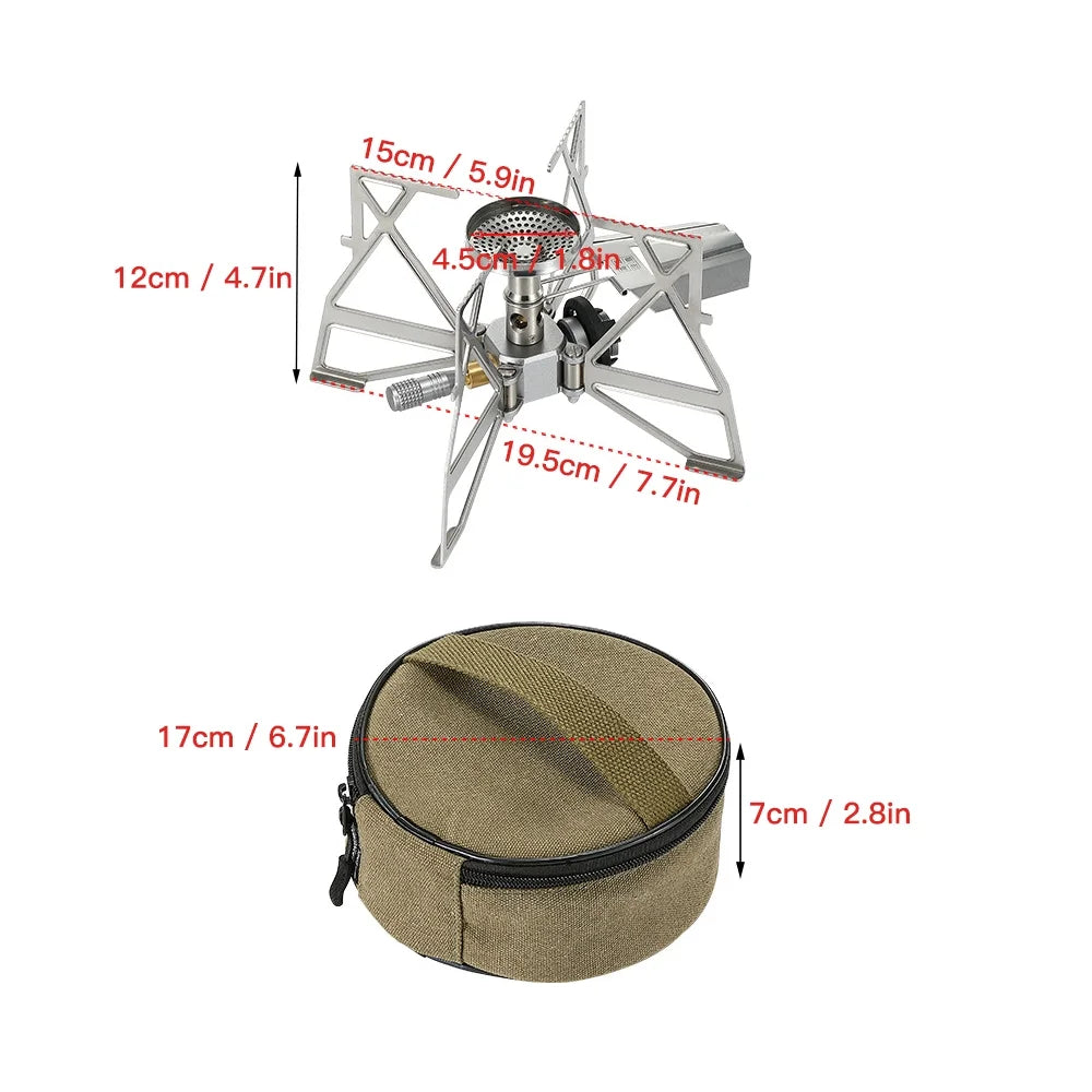Collapsible Stainless Steel Outdoor Stove 3300W W22007