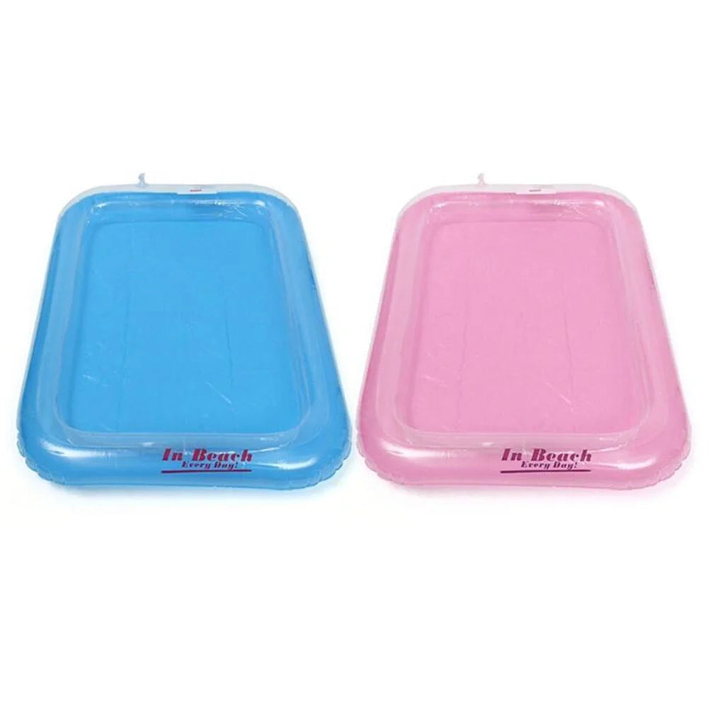Pink Inflatable Sand Toy Tray W155